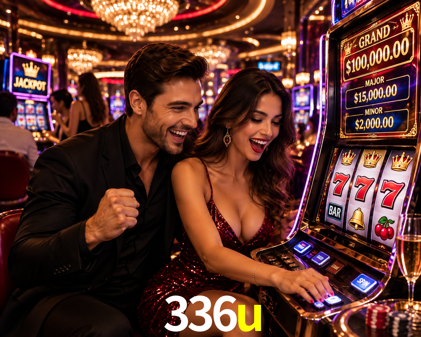 Sinta a adrenalina dos jogos de cassino com 336u